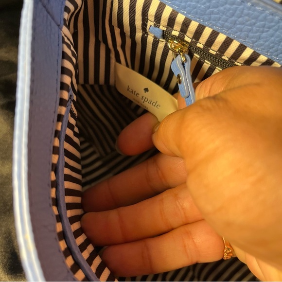 #2 Not So Mystery Box Kate Spade Blue Purse - Picture 6 of 16